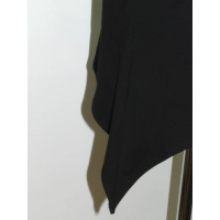 Tunika KIMONO dzianinowa z wydłużonymi bokami - czarna